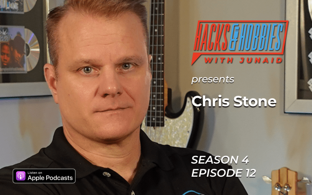E412 – Chris Stone – How to start a podcast and live stream like a pro